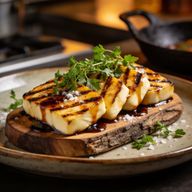 Hearth-Seared Halloumi with Chipotle Honey Glaze photo 1
