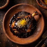 Heirloom Cacao & Fennel Pollen Mole with Braised Turkey photo 1