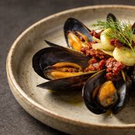 Calabrian 'Nduja & Fennel Steamed Mussels photo 1