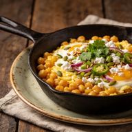 Golden Hominy & Cotija Morning Scramble photo 1