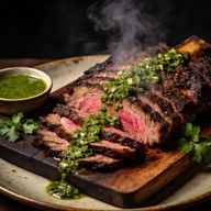 Smoked Brisket with Vibrant Chimichurri Verde photo 1