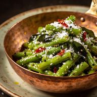 Coconut Tempered Green Bean Poriyal photo 1