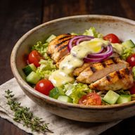 Hearth-Grilled Chicken & Tahini Crunch Bowl photo 1