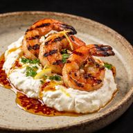 Charred Mediterranean Shrimp with Whipped Feta photo 1