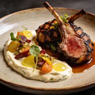 Hearth-Charred Mediterranean Lamb with Lemon Tahini Whip photo 1