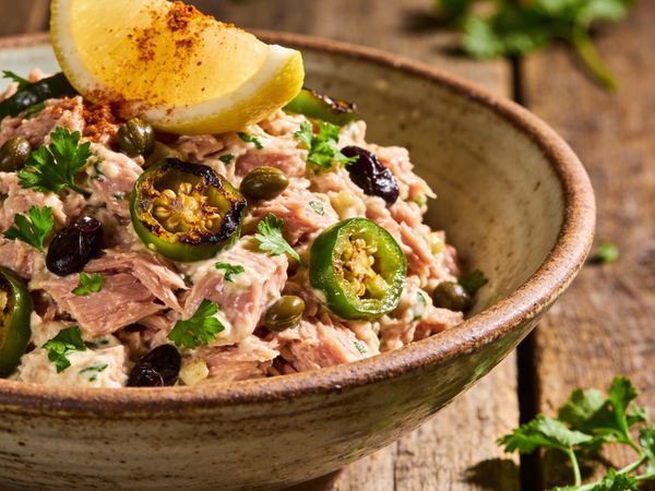 Smoky Charred Jalapeño Tuna Salad