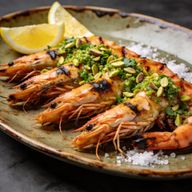 Charred Mediterranean Shrimp with Pistachio Gremolata photo 1