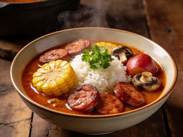 Bayou Bounty Shrimp & Sausage Boil Bowls