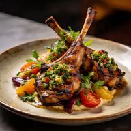 Smoked Lamb Chops with Mediterranean Chimichurri photo 1