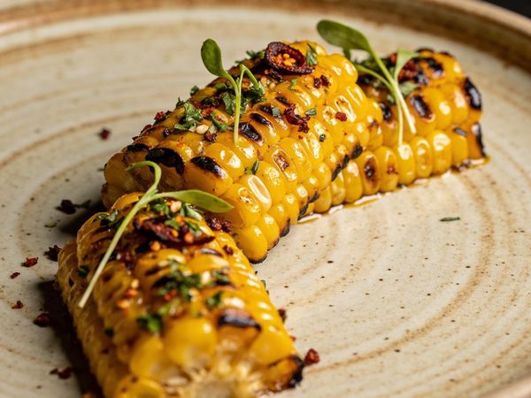 Smoked Chipotle & Mediterranean Herb Charred Corn