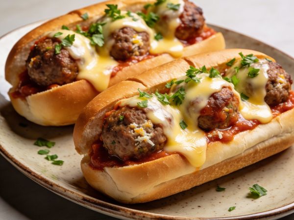 Slow-Cooker Meatball Subs