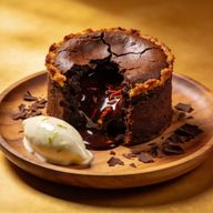 Thai Chili Molten Lava Cake with Lemongrass Panna Cotta photo 2