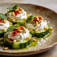 Hearth-Spiced Cucumber Bites with Aleppo Yogurt photo 1