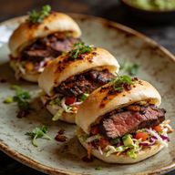 Smoked Chipotle Ribeye & Mediterranean Slaw Lunch Rolls photo 1