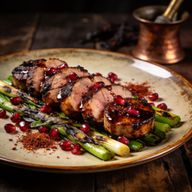 Smoked Pomegranate-Sumac Pork Tenderloin photo 1