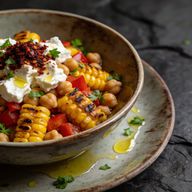 Hearth-Charred Corn & Chickpea Lunch Bowl photo 1
