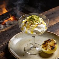 Hearth-Charred Lemon & Honey Yogurt Mousse photo 1