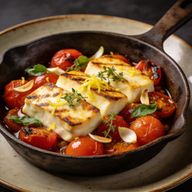 Hearth-Seared Halloumi & Blistered Tomato Side photo 1