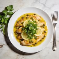 Vibrant Lemon Caper Chicken Piccata photo 1