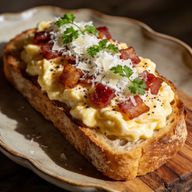 Roman Morning Carbonara Toast photo 1