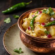 Smoked Mustard Oil Aloo Bharta photo 1