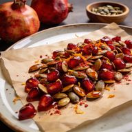 Hearth-Toasted Pomegranate & Aleppo Pumpkin Seeds photo 1