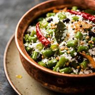 Coconut-Tempered Green Bean Poriyal photo 1