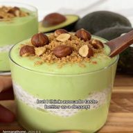 Avocado Mantecato with Hazelnut & Palm Sugar Crumble photo 1