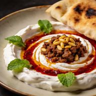 Sizzling Maras Lamb & Labneh Appetizer photo 1