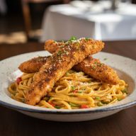 Louisiana Crispy Chicken & Cajun Cream Pasta photo 1