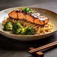 Performance Teriyaki Salmon Ramen Bowl photo 1