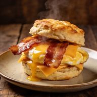 Southern Buttermilk Bacon, Egg, and Cheese Biscuits photo 1