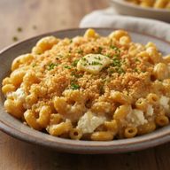 High-Protein Baked Mac (Cottage Cheese Blend) photo 1