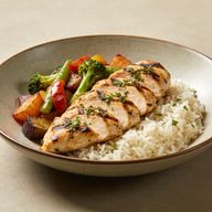 Garlic Herb Grilled Chicken Recovery Bowl photo 1