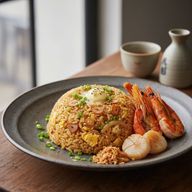 Japanese Garlic Butter Fried Rice (Yakimeshi) photo 1