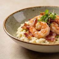 Cauliflower Grit Shrimp Bowl photo 1