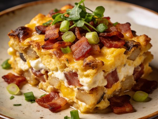 Fight Camp Loaded Breakfast Casserole