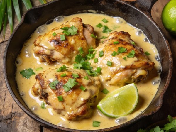 Puerto Rican Pollo en Salsa de Coco