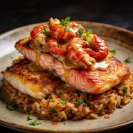 Alabama Snapper with Crawfish Etouffee & Dirty Rice photo 1