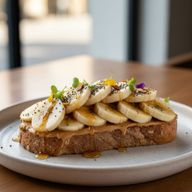 Peanut Butter Banana Recovery Toast photo 1