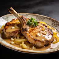 Southern Smothered Pork Chops and Gravy photo 1