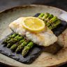 Fight Camp Baked Cod & Asparagus