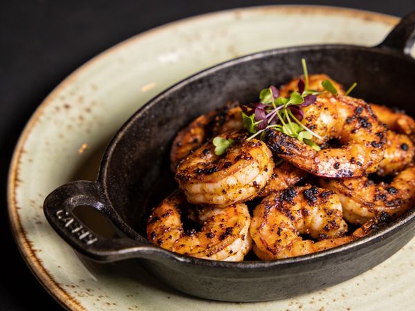 Cast-Iron Blackened Shrimp