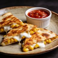 Crispy Chicken & Corn Quesadillas photo 1