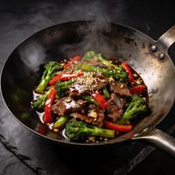Sizzling Garlic Beef & Broccolini Stir-Fry photo 1