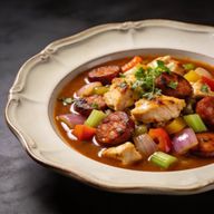 Small Batch Cajun Chicken & Andouille Gumbo photo 1