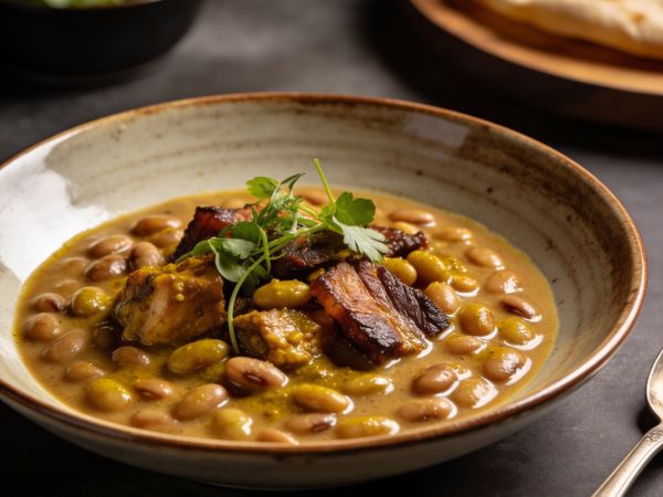 Traditional Liberian Torborgee (Country Bean Soup)
