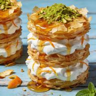 Crispy Honey & Orange Phyllo Stacks photo 1
