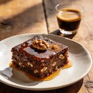 Walnut Cinnamon Syrup Cake (Karydopita) photo 1