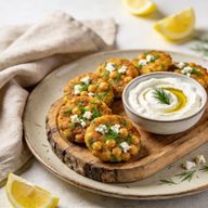 Zesty Feta & Dill Chickpea Bites photo 1